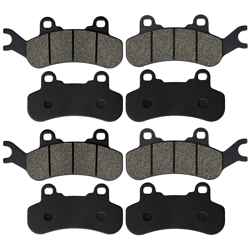 Motorcycle Front Rear Brake Pads for CAN AM Defender Max 2017 Maverick X3 17-23 Trial 800 1000 2018 Traxter T HD5 HD8 HD10 18-19