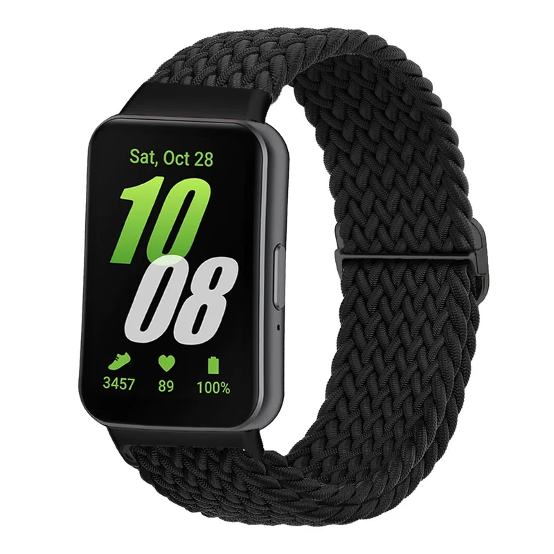 Bracelet tressé solo pour Samsung Galaxy Fit 3 nylon réglable