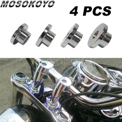 Motorcycle Handlebar Riser Damper Bushings For Harley Dyna Touring Softail Road Glide Breakout Street Bob FXBB Sportster XL XLH