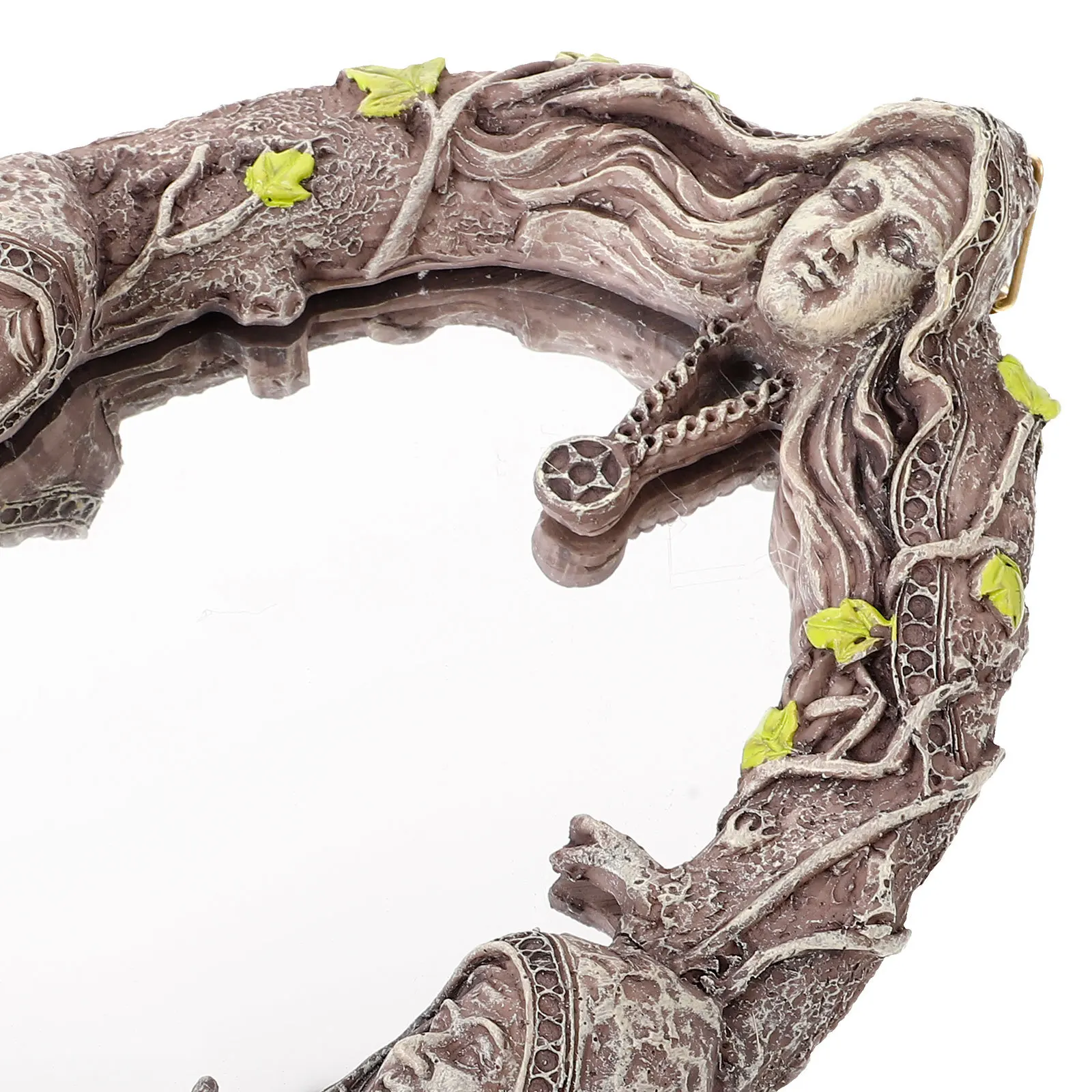 

Makeup Mirror Vintage Style Tabletop Clear Desktop Dressing Mirror Bedroom Desk Clear Makeup Tool Girl Goddess Ornament