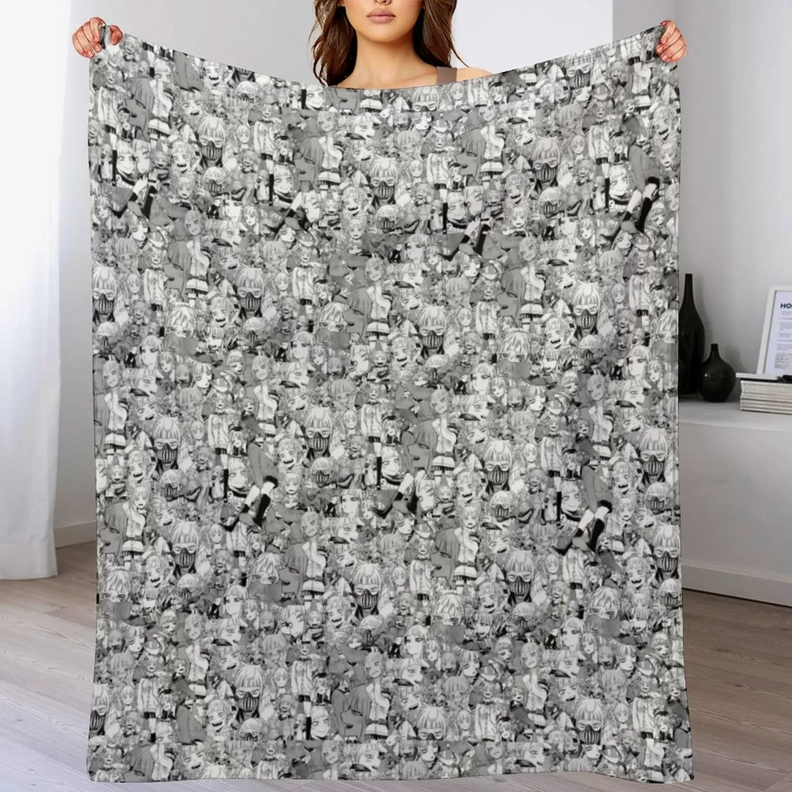 

Himiko Toga Collage Throw Blanket Warm Hairys Sofa Throw Decorative Throw Blankets