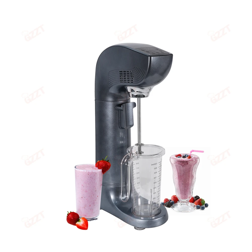 آلة هز الحليب الكهربائية التجارية متعددة الوظائف خلاط من الفولاذ المقاوم للصدأ برأس واحد صانع فلوري الآيس كريم البلاستيك #1