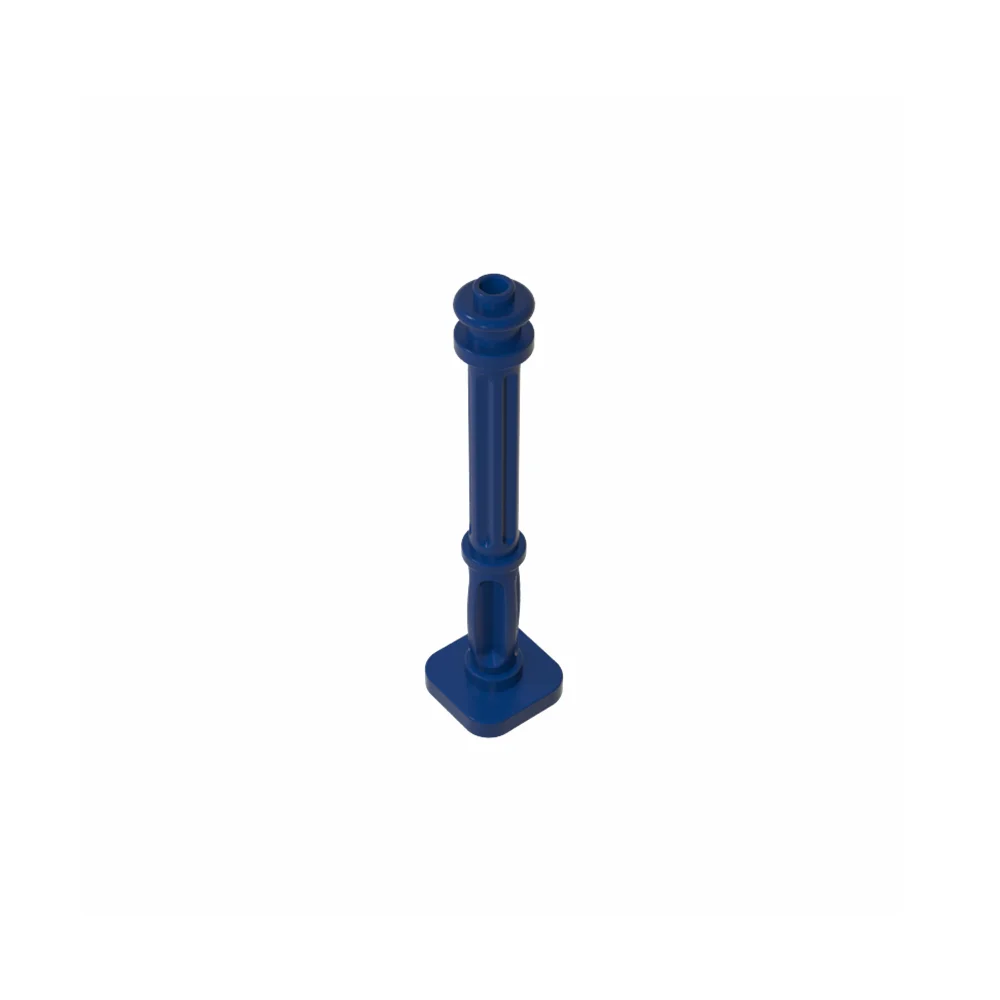 Gobricks GDS-M117 Assembles Building Blocks children's toys Lamp Post 2 x 2 x 7 with 6 Base Flutes compatible with lego 2039