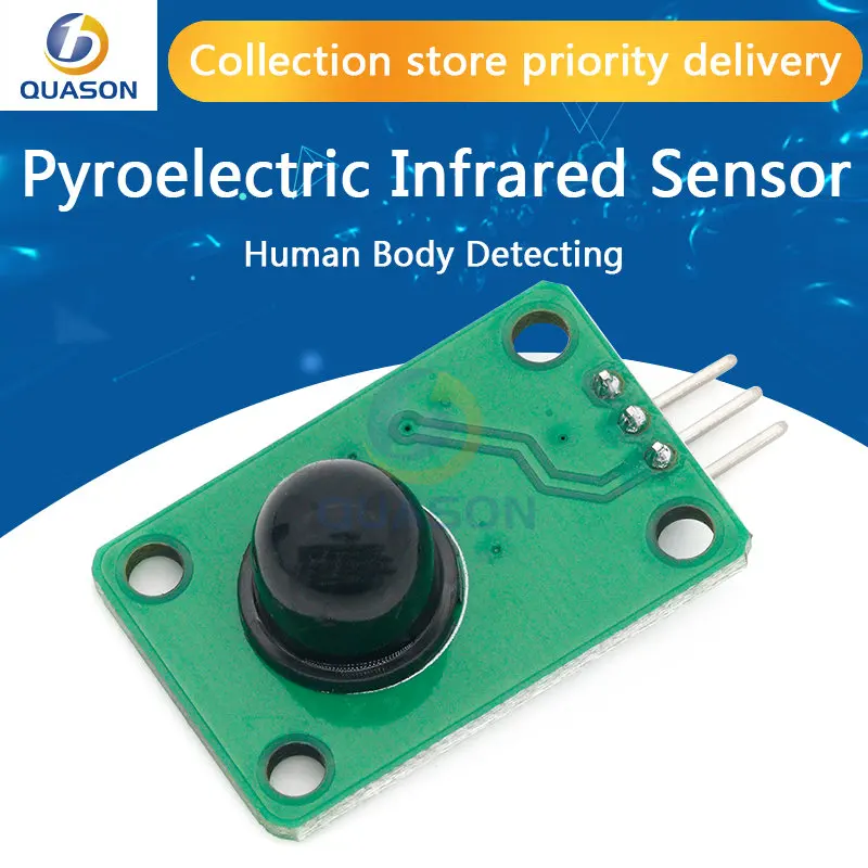 120 degree Pyroelectric Infrared sensor Human Body Detecting PIR Motion Sensor Module forArduino MCU Board Module