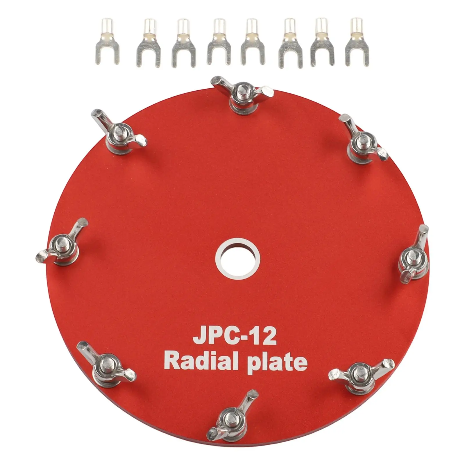 Sturdy Grounding Plate for PAC12 JPC12 Shortwave Antenna Compact Design with 2 4 mm Terminal Compatibility for Connections