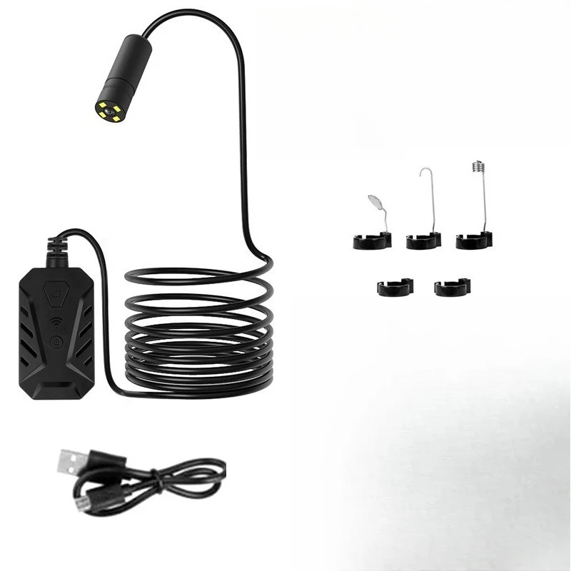 

Wireless WiFi Endoscope F220 Lens Waterproof Camera Tube Video Channel Car Bottom View Mirror F230