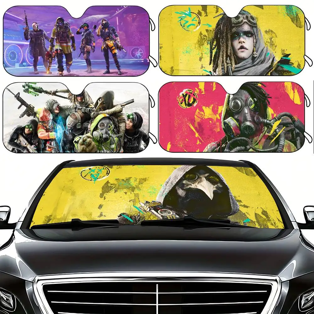 غطاء الزجاج الأمامي للسيارة X-XDefiant للحماية من الأشعة فوق البنفسجية وإكسسوارات حاجب السيارات للسيارات