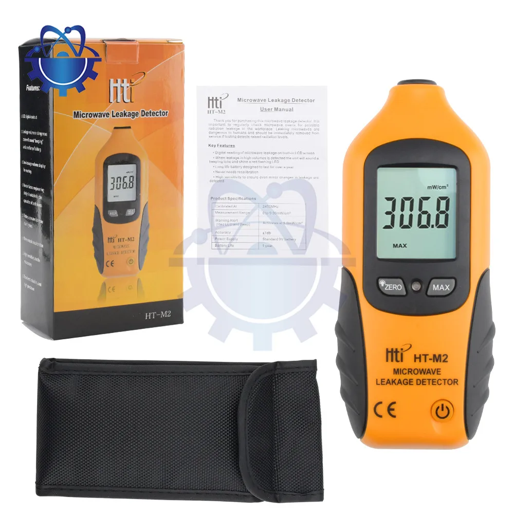 

Tester 0-9.99mW/cm2 High Sensitivity Professional Digital Microwave Leakage Detector High Accuracy Radiation Meter LCD Display