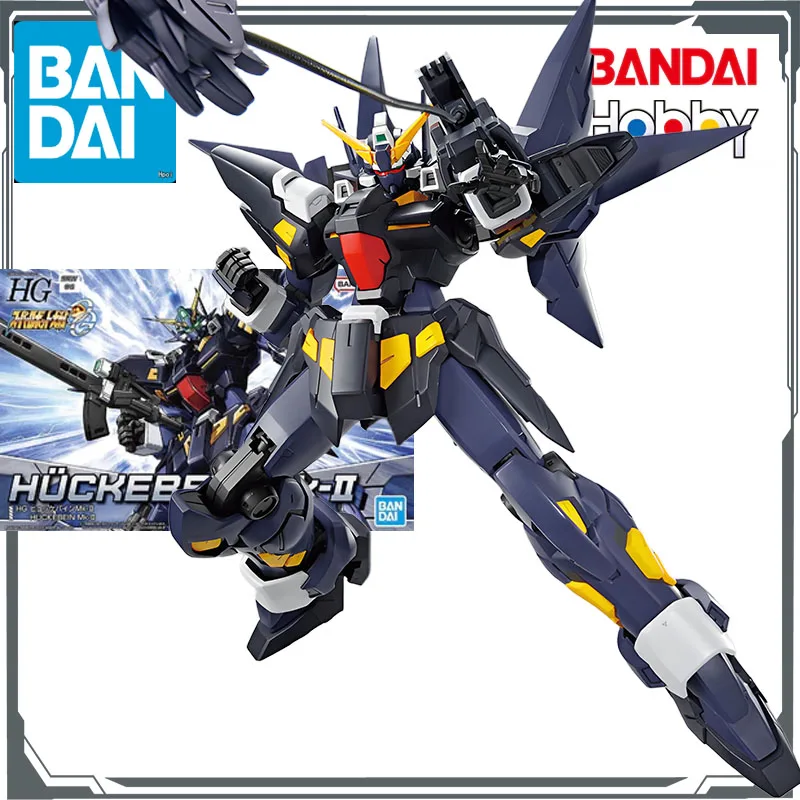 Bandai KIT de modelo Original GUNDAM HG HÜCKEBEIN Mk - II Trombe & HÜCKEBEIN Mk -III & HÜCKEBEIN Mk -II 1/144 figuras de juguete para ensamblaje