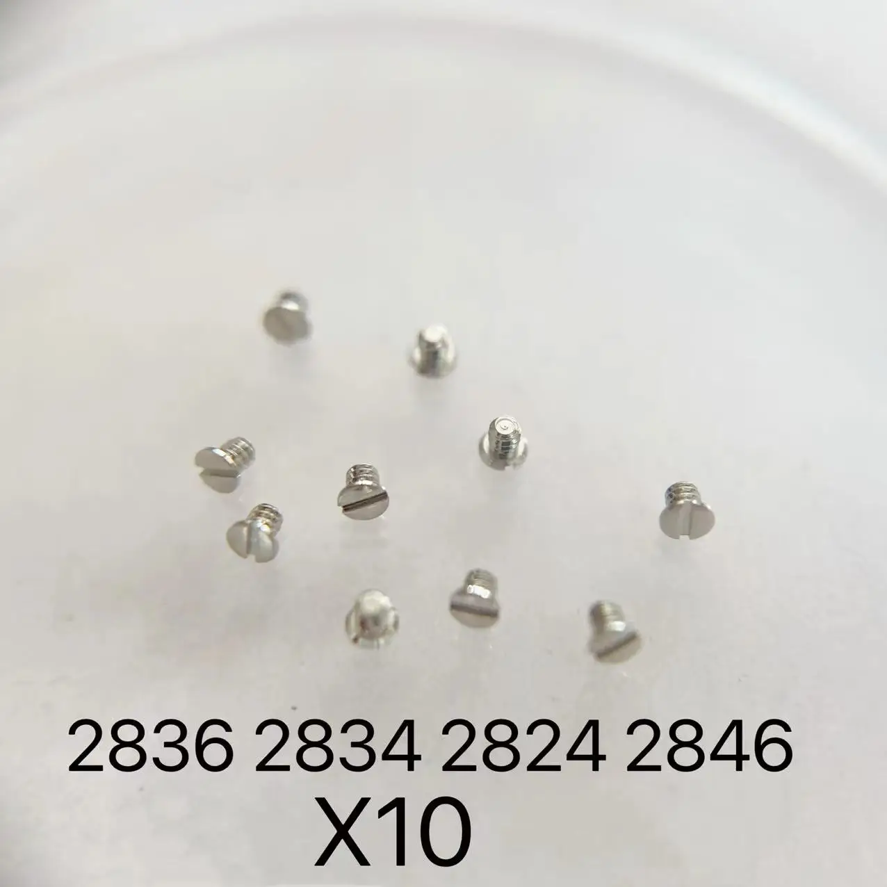 10 Pcs Watch Movement Screws Replacement Reparing Screws For 2836 2824 2834 2846 Accessory Spare Parts Watch Movement Screw 2023