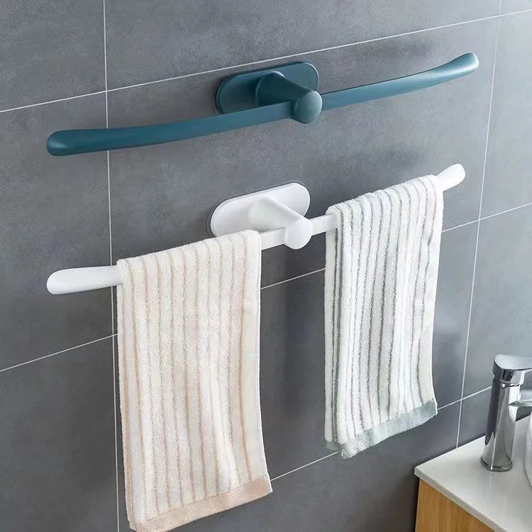 Wall mounted toilet towel rack, bath towel rack, slipper rack, kitchen rag rack, storage rack, bathroom accessories