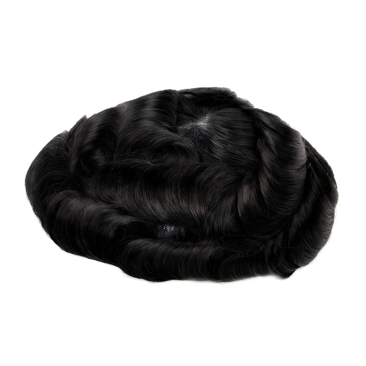 Men's Capillary Prothesis Mono Men's Wig Natural Hair Wigs for Men 6" Human Male Hair Prosthesis For Men Toupee Durable Men Wig image 3