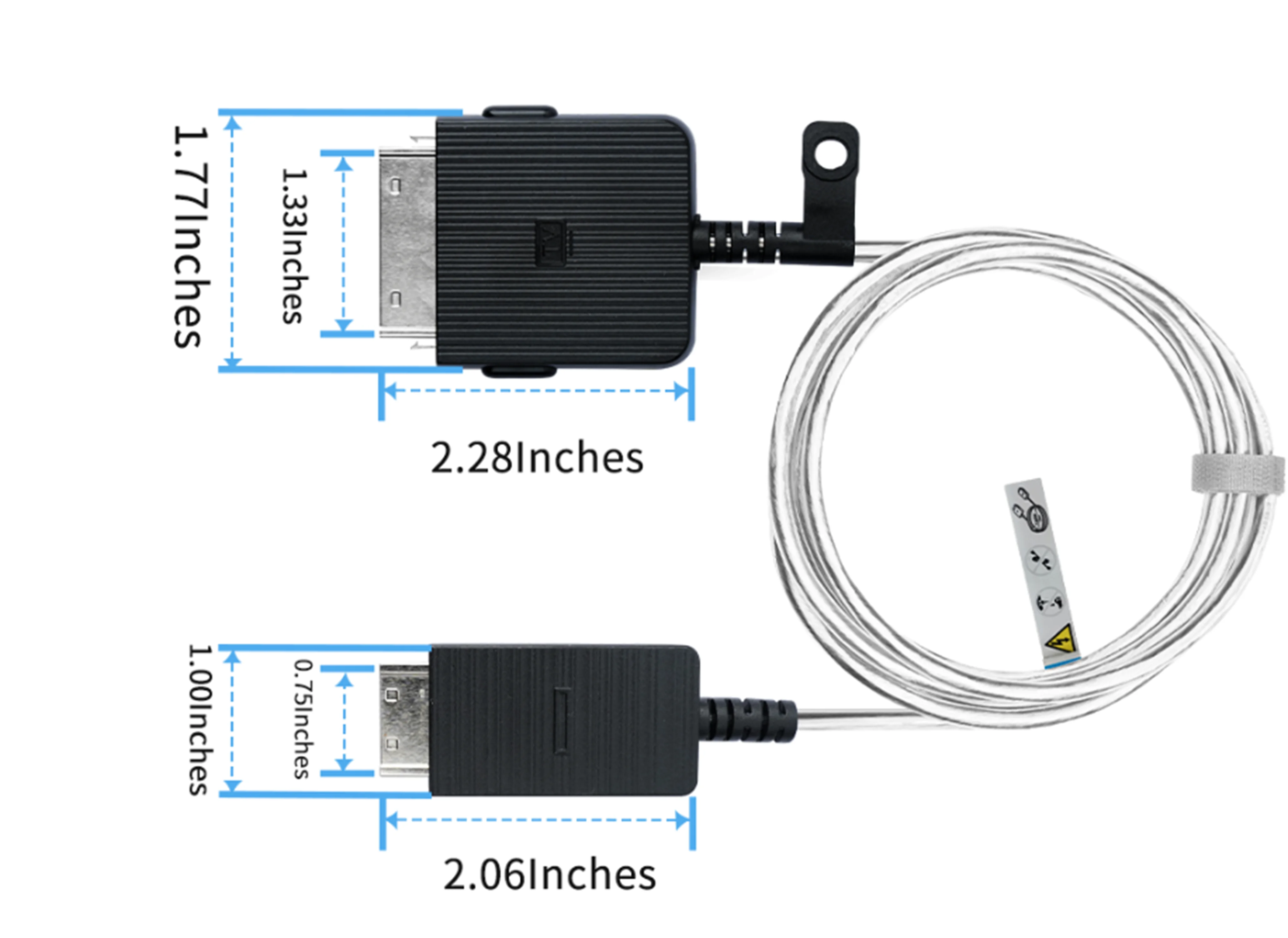 Genuine Brand New BN39-02470A One Connect Cable Fiber Optic Compatible TV QN43-85 Inches LS03CA LS03BA LS03AA 16 Foot / 5M