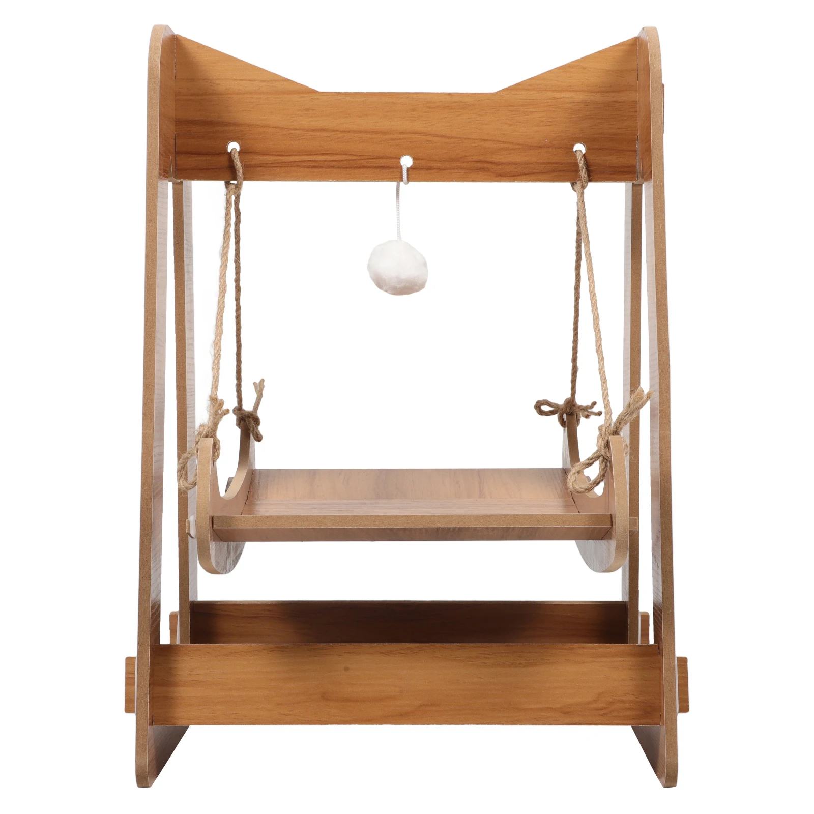 

Wood Swing Hammock Beds Indoor Pet Resting Nest Sleeping Bed Home Bedroom Living Room Cute Cat Raised Spot Away