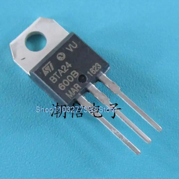 

10PCS/LOT BTA24-600B 24A 600V