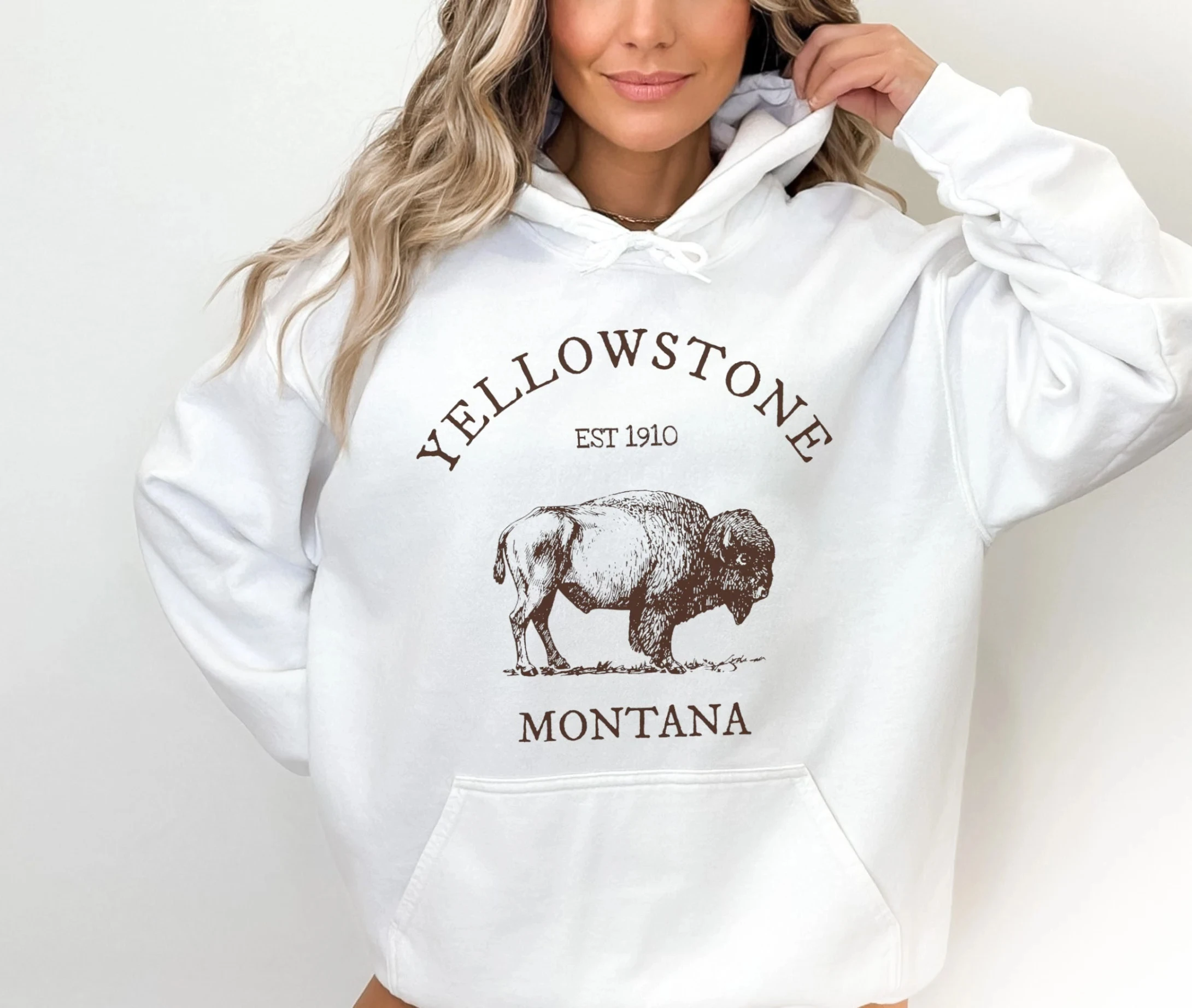 

Толстовка с капюшоном Yellowstone, мужская и женская толстовка с длинными рукавами, пуловер Y2k, топы, модная повседневная осенне-зимняя одежда, толстовки