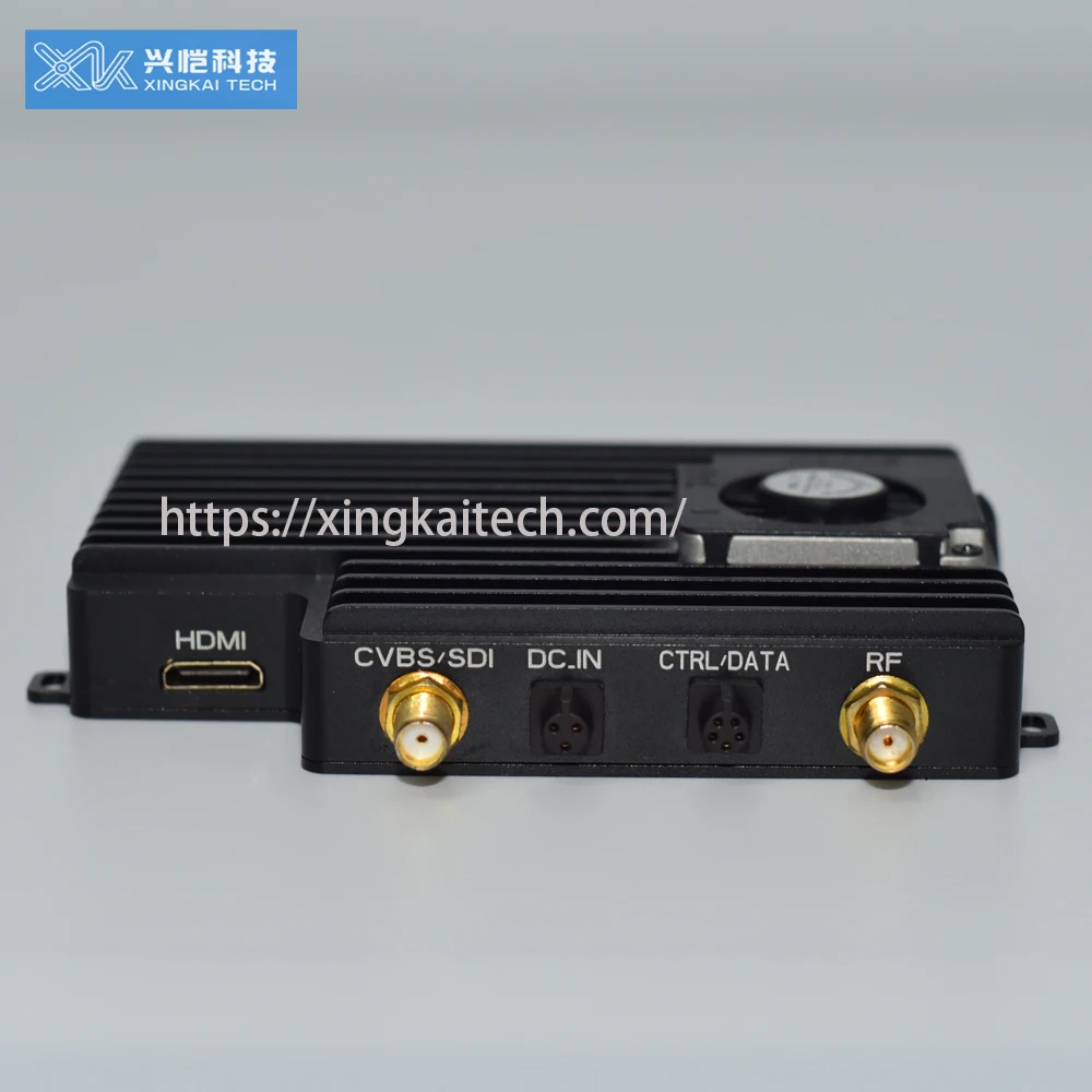 طويل NLOS COFDM HD جهاز إرسال الفيديو التشفير الاتصالات طويلة المدى H.264 تدفق التشفير مركبة قابلة للتركيب الارسال