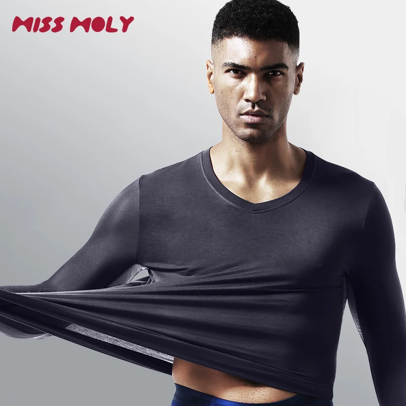 

Compression Shirts Men Long Sleeve Top Slimming Undershirt Body Shaper Workout Gym Vest Base Layer Athletic Tee Shirts V Neck