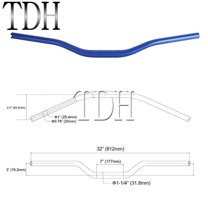 Moto 1 "25Mm 28Mm 32Mm 38Mm Handle Bar Cnc Billet Tracker Stuur Pullback Bars Voor harley Sportster XL883 XL1200 Xl 883 Dyna