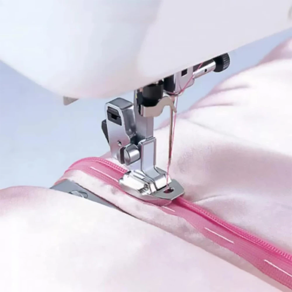 Concealed Invisible Zipper Presser Foot For Low Shank Snap-On Singer Brother Juki Babylock Domestic Sewing Machine Accessories