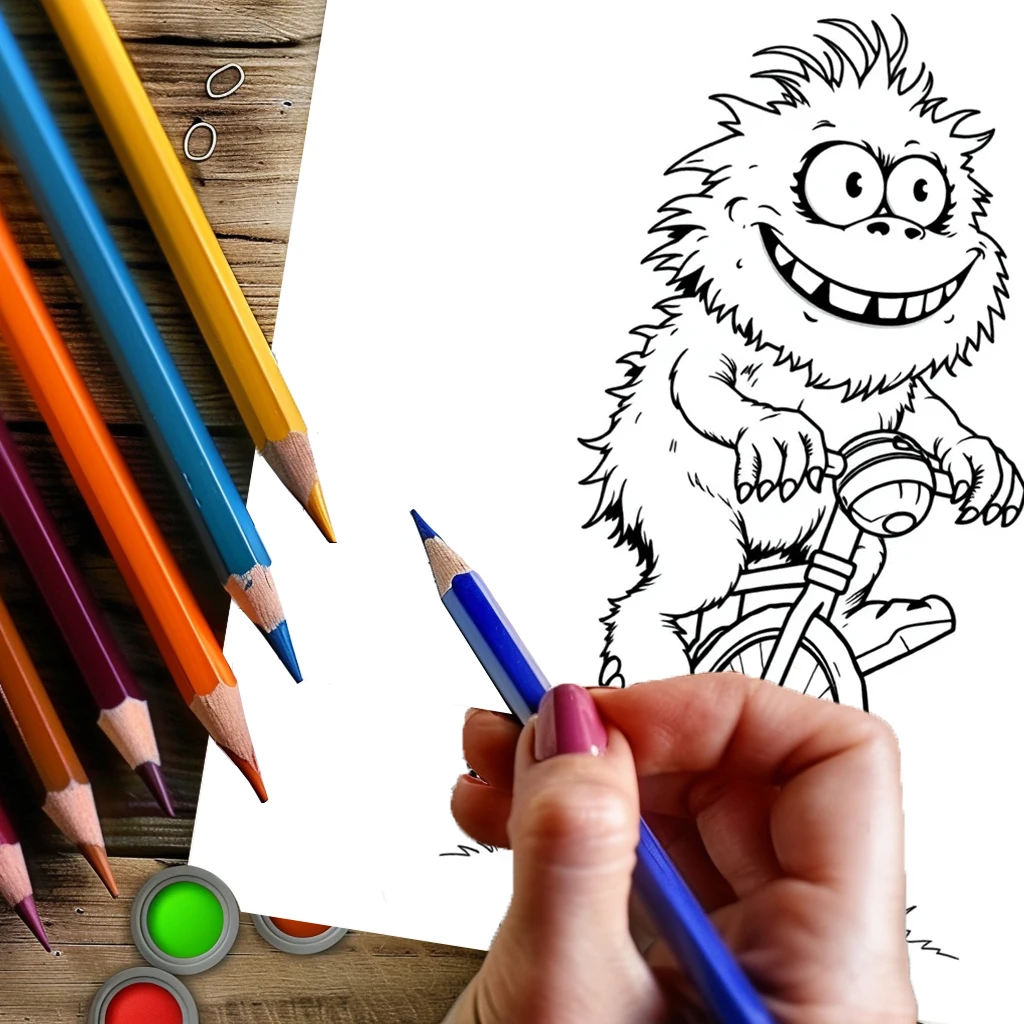 28 صفحة كتاب تلوين الوحوش اللطيفة الأصلية للبالغين |   كتاب تلوين لوازم الرسم لعيد الميلاد وعيد الشكر والهالوين