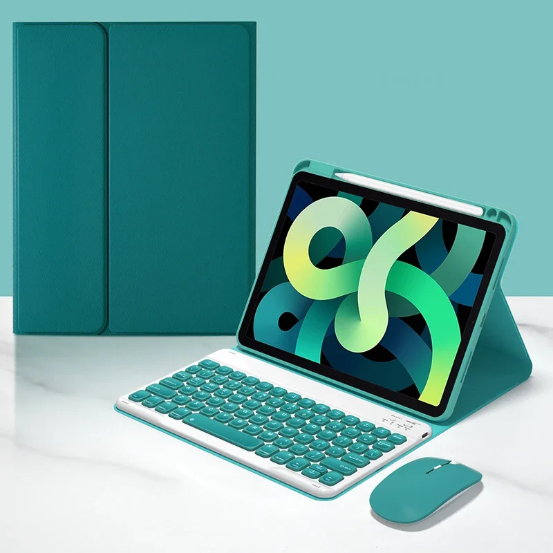 

Беспроводная клавиатура и мышь Magic для iPad Pro 11 Чехол Air 5 4 2 10 10,9 Pro 10,5 10,2 9,7 2022 2021 2020 Bluetooth клавиатура