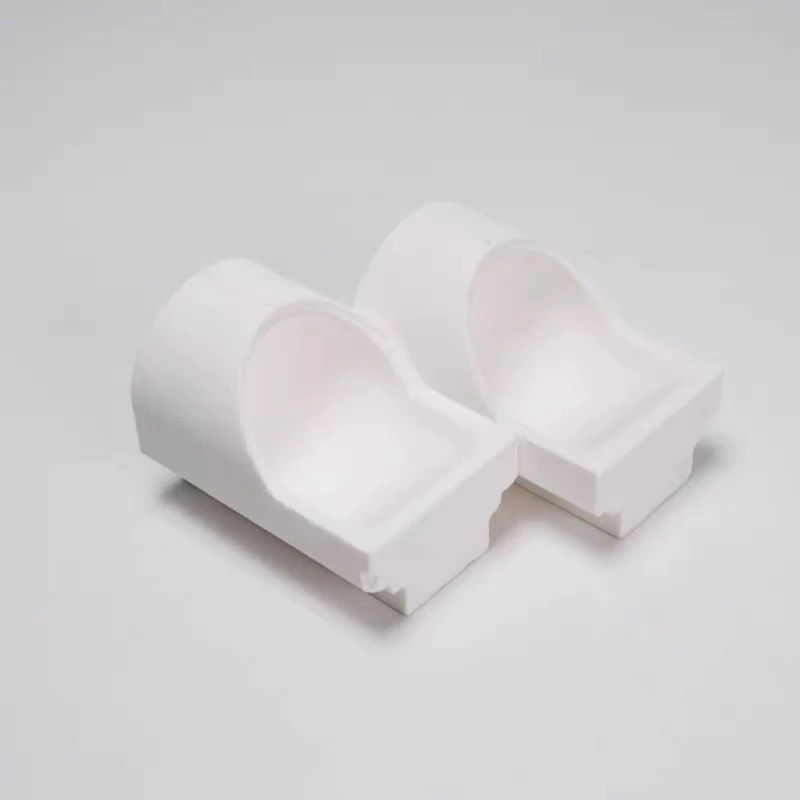 4pcs/box Dental Lab Ceramic Melting Crucible High Temperature Resistant for Centrifugal Casting Machine Quartz Crucible