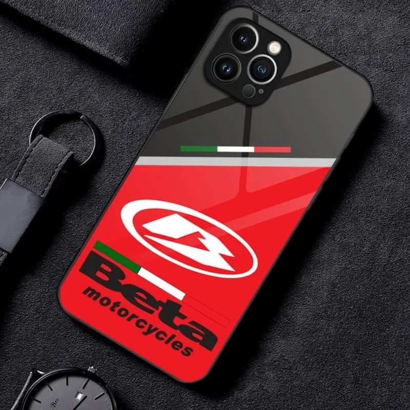 BETA RACING GASGAS Phone Case 2023 Hot Tempered Glass For IPhone 14 13 12 11 Pro XS Max Mini X XR 8 7 6s Plus SE2020 Cover