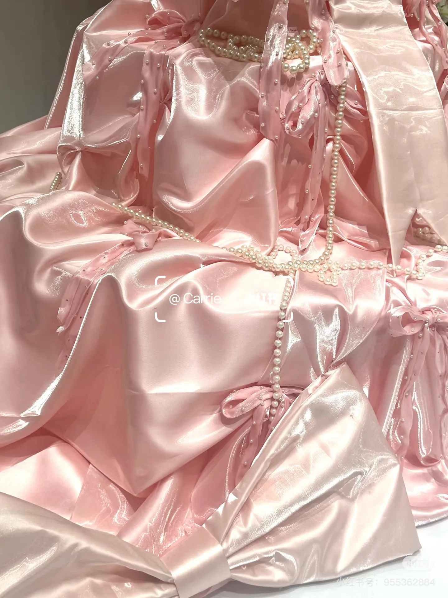 Sapphire Blue Champagne Black Water Light Satin Glossy Crisp Draping Fabric for Wedding Dress Fabric