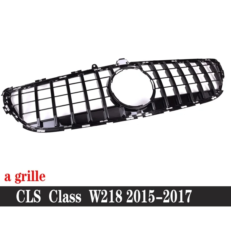 For Mercedes Benz CLS Class W218 C257 CLS260 CLS300 CLS350 Grill Front Bumper Movement net Air intake grille Car Accessories