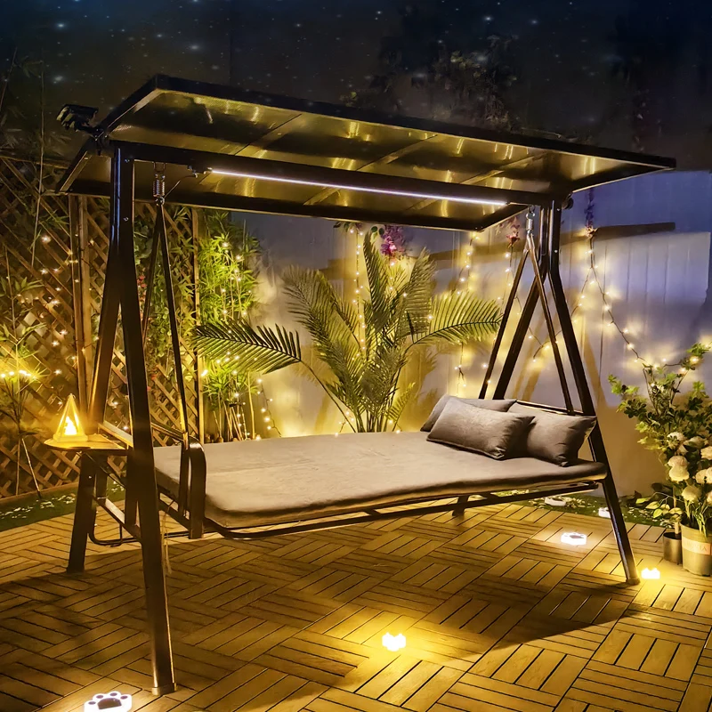 

Garden Hanging Chair Outdoor Furniture Hanging Basket Indoor and Triple Swing Hammock