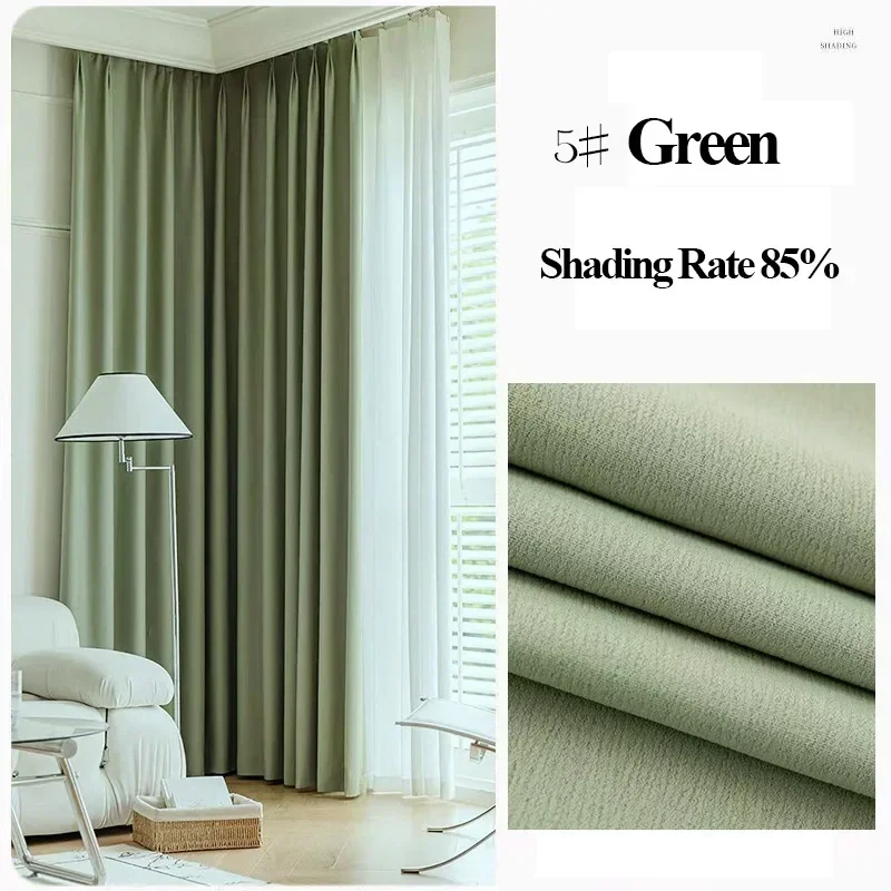 Thermal Insulated Blackout Curtains for Bedroom Window Drapes for Living Room Darkening Blinds 80% Blackout Custom Made