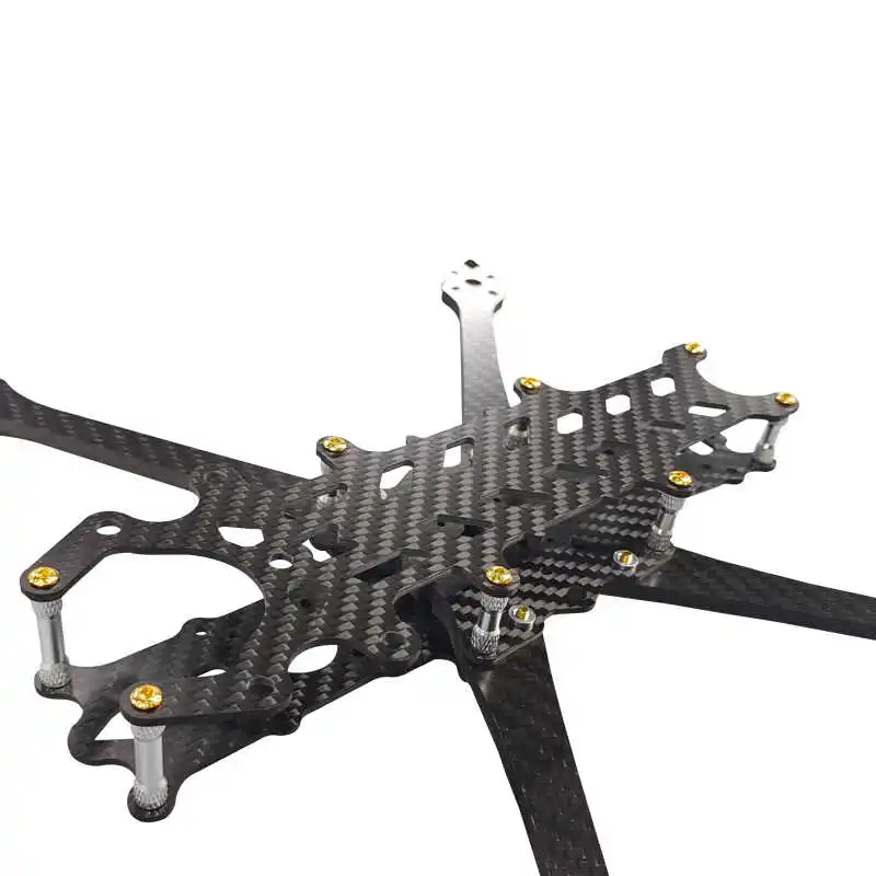 Kit de estrutura FPV de fibra de carbono DF7 PRO 7/10/13 polegadas para sistema DJI O3 HD chassi quadricóptero freestyle de longo alcance