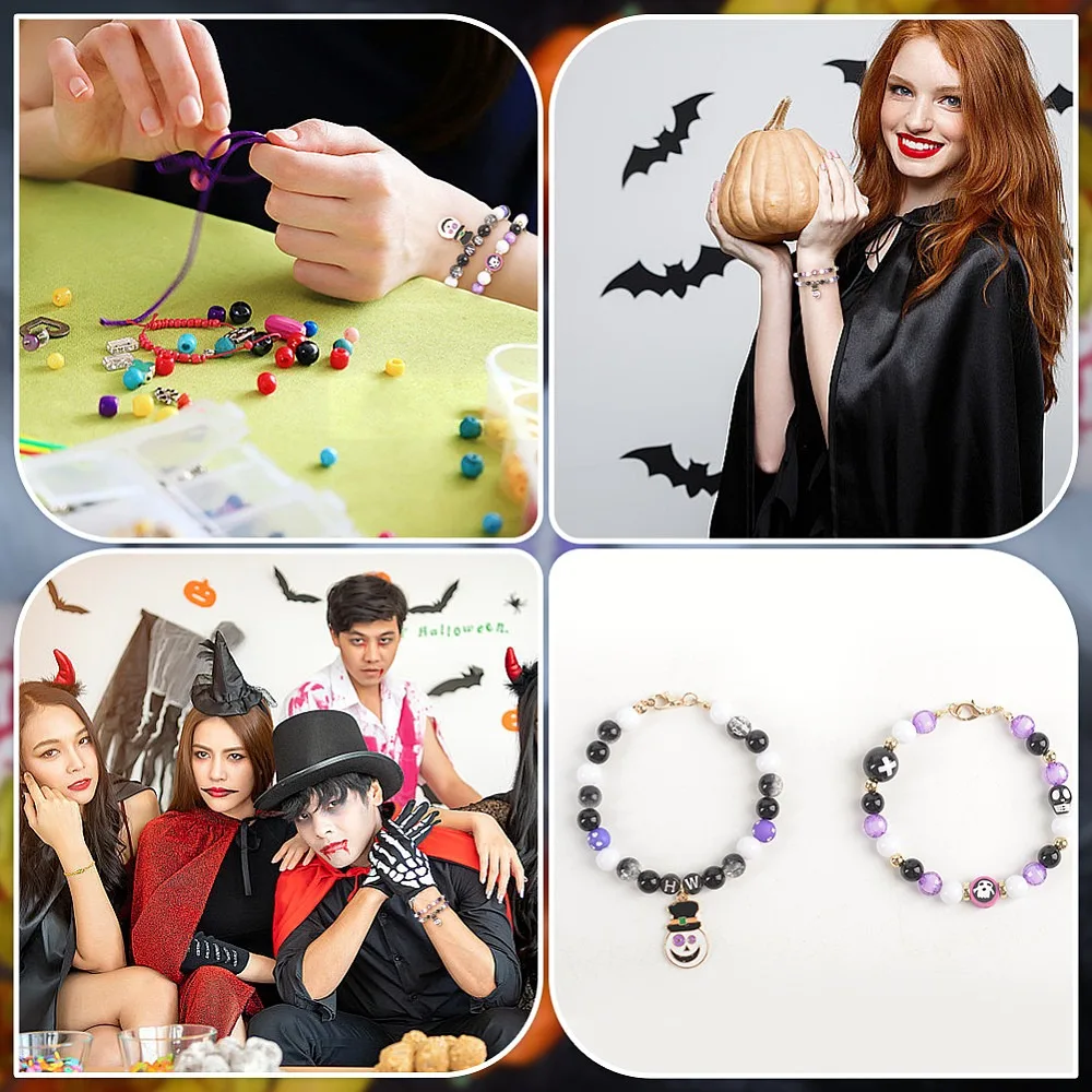 DIY Bracelet Making Kit with Beads and Tools