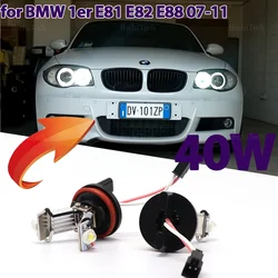 CANbus LED Angel Eyes Marker Lights Bulbs Error Free White for BMW 1 Series E81 E82 E88 116i 116d 118i 118d 120d 123d 130i 07-11