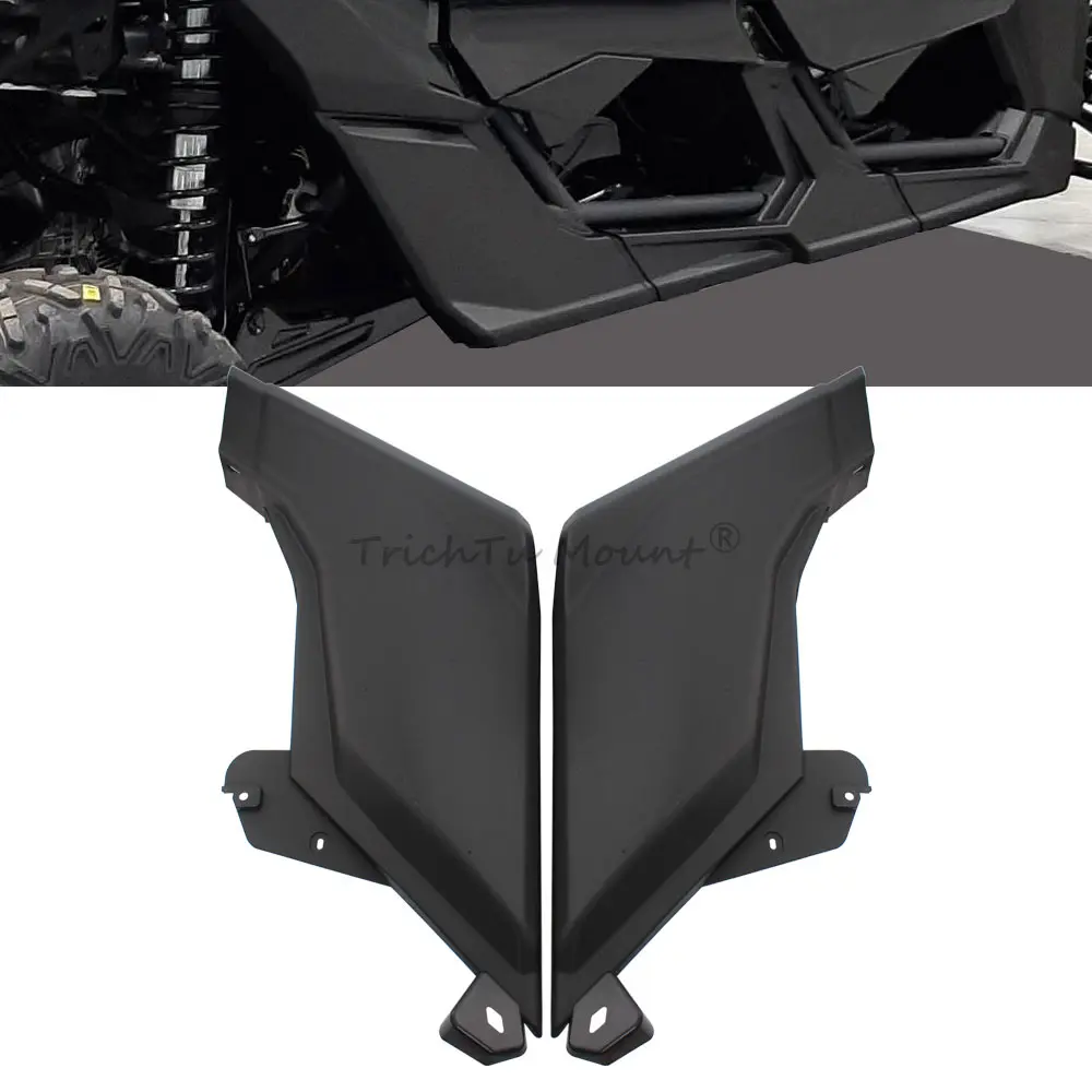 ATV&UTV Accessories 1Pair Black Rear Lateral Panel Fit For Can Am Maverick X3 Max Turbo R XDS 2017-2023 Replaces #705010676/77
