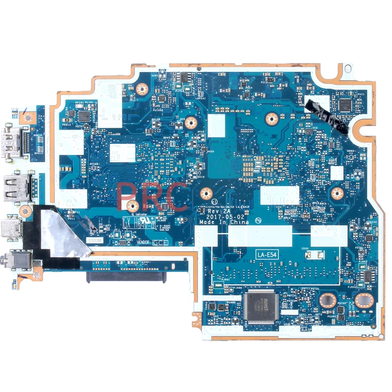 For LENOVO yoga 520-14ikb flex 5-1470 Laptop Motherboard LA-E541P 4415U i3 i5 i7 8th Gen 5B20Q15697 Notebook Mainboard
