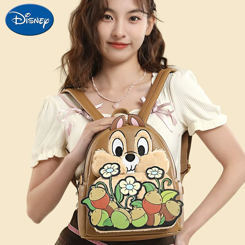 

Disney Backpack Mickey Donald Duck Cartoon Cute Joker Fresh Leisure Mini Fashion College Student Backpack Girl Birthday Gifts