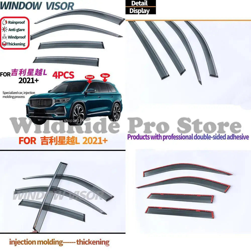 

1 set For Geely Xingyue L 2021+ Window Visors Rain Guards