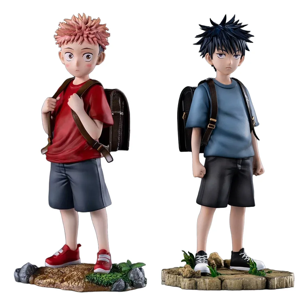 16CM Anime-Figur Jujutsu Kaisen Itadori Yuji Fushiguro Megumi Stehende Modellfigur Geschenk Sammlerstück PVC Actionfigur