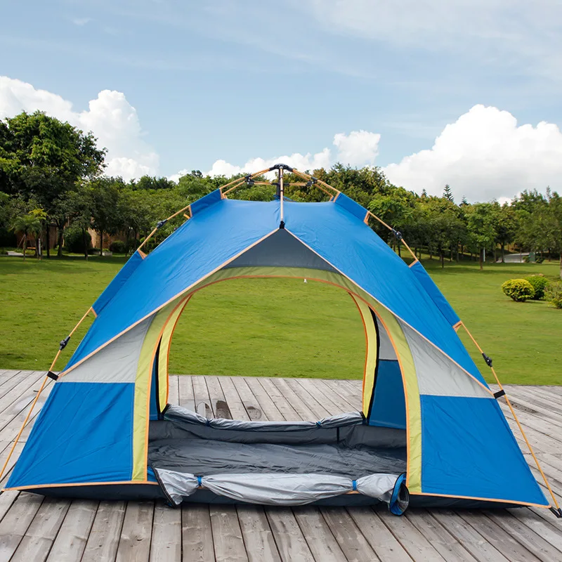

Outdoor tent full set of folding portable automatic quick opening
