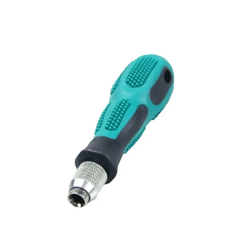 ~ 2025 جديد 9 قطعة/المجموعة طقم مفك برغي 1/4 "/6.35 مللي متر مشقوق بت مع المغناطيسي Multitool الأجهزة المنزلية إصلاح الأدوات اليدوية