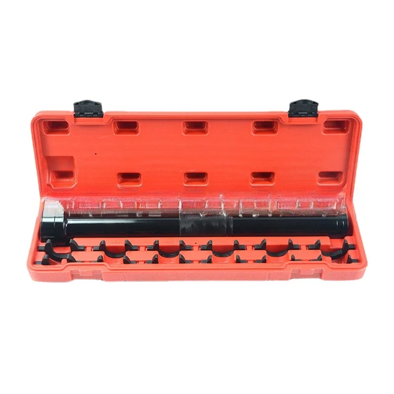 13 Piece Set of Steering Gear Tiller Wrench, Internal Ball Joint Extractor, Screw Rod and Rod Disassembly Tool