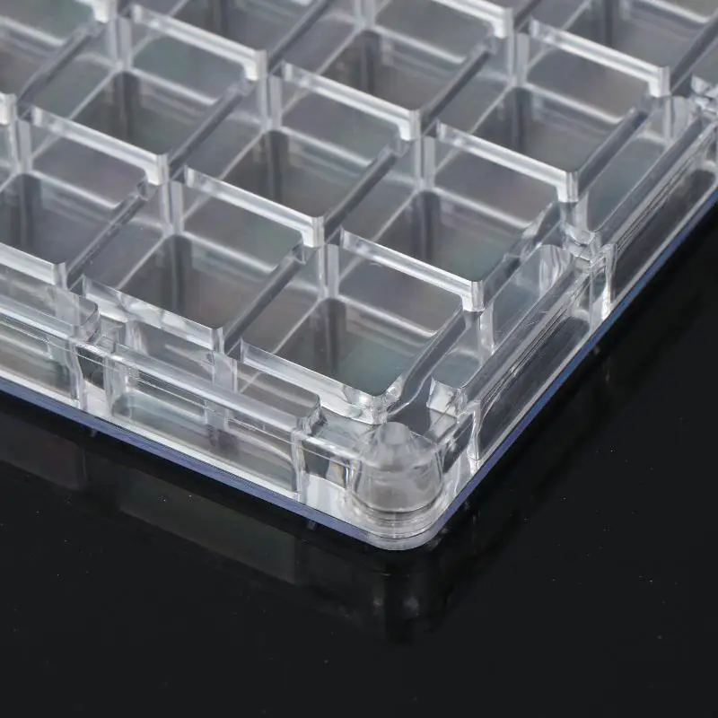 1 Stück 36-Fächer Acryl-Magnet-Muschel-Aufbewahrungsbox, Muschel-Displaybox, Diamant-Aufbewahrungsbox, Kleine Bastel-Organizer – Detail 15