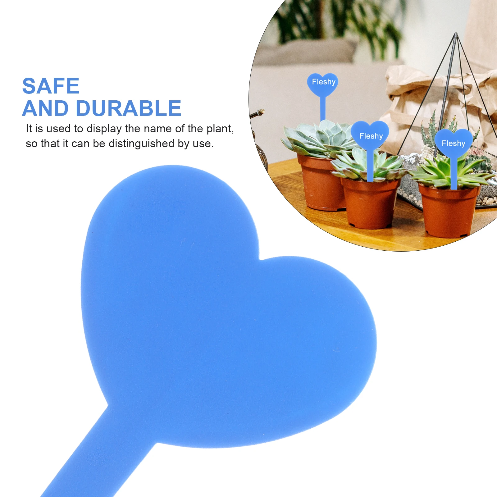 

100 Pcs Colorful Gardening Labels Plant Reusable Marker Pp Tags Nursery Plastic