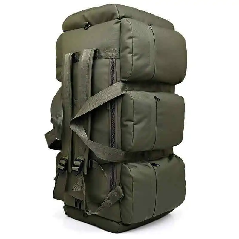 100L Camping Bag Travel Backpack Large Luggage for Men Outdoor Shoulder Hiking Trekking Tourist Tactical Carry-on Duffel Weekend