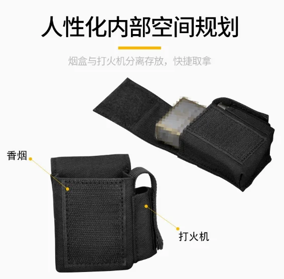 

Нейлоновая поясная сумка Molle, многофункциональная мини-сумка для хранения мелочей, поясная сумка-органайзер с кнопками для походов и путешествий