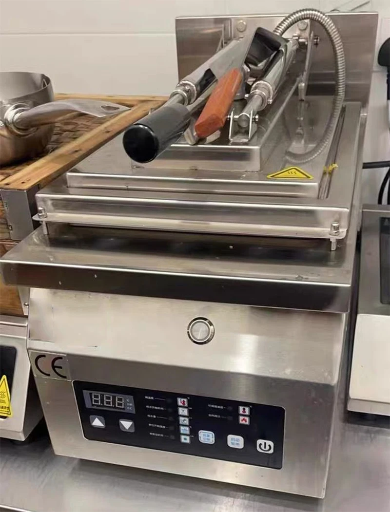 

Automatic Dumpling Fried Machine Commercial Gyoza Dumpling Frying Cooker Fried Buns Pan Pancake Cooker