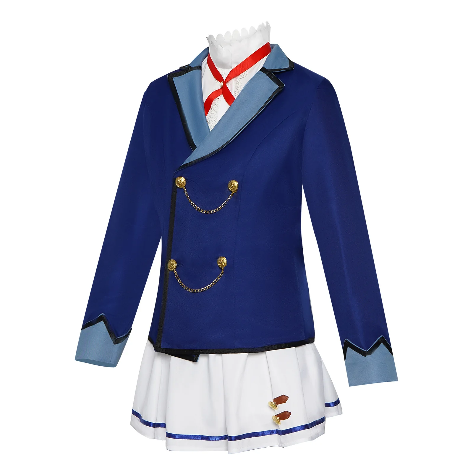 Hoshimiya Ichigo JK Campus Uniform Women Coat Tops Skirt Sets Wigs Anime Aikatsu Halloween Carnival Party Cosplay Costume
