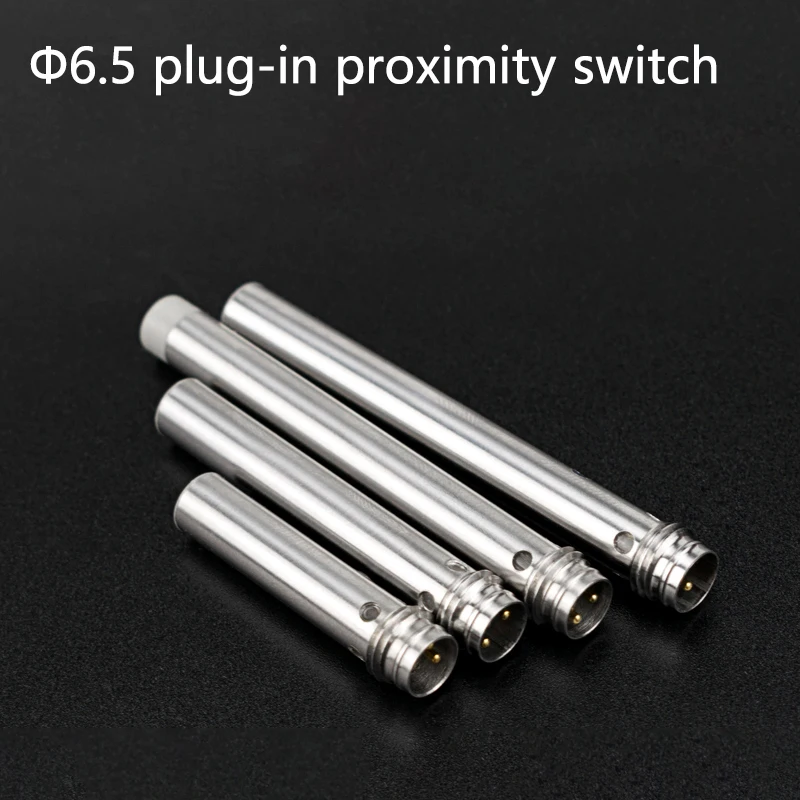 

6.5MM diameter plug-in connector type proximity switch sensor M6.5 light body pipe fitting metal induction switch